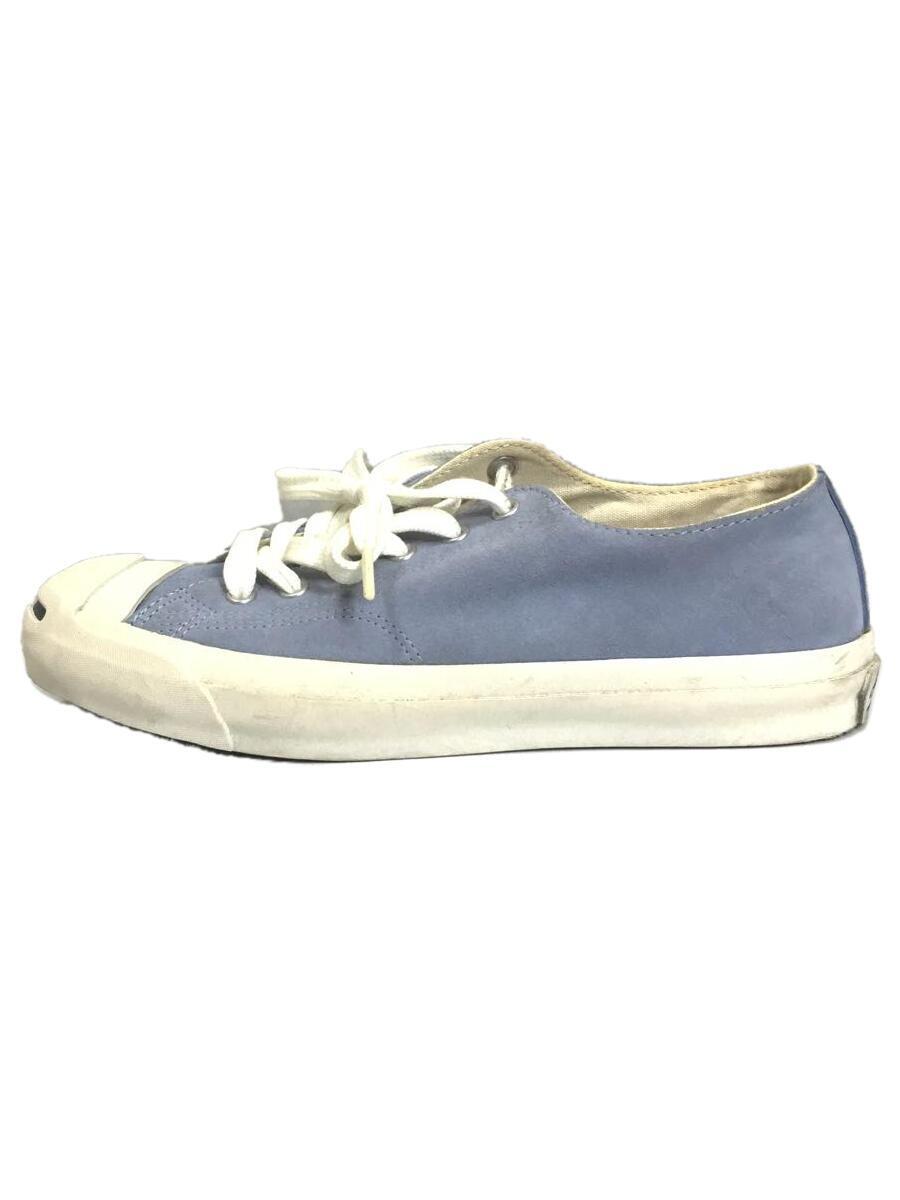 CONVERSE◆JACK PURCELL/ローカットスニーカー/25cm/BLU/スウェード/1CK972_画像1