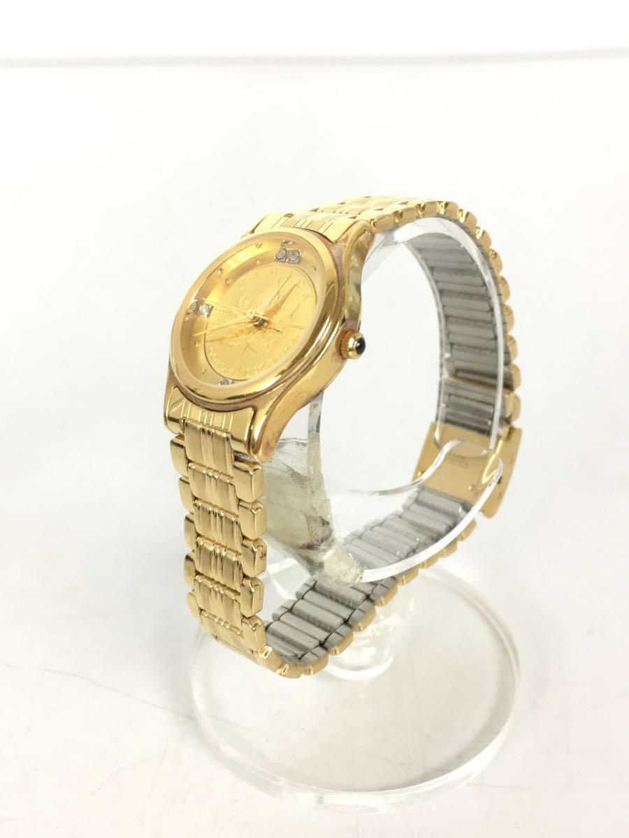 逆輸入 ELGIN◇CANADA/COIN/OLD/クォーツ腕時計/アナログ/ステンレス