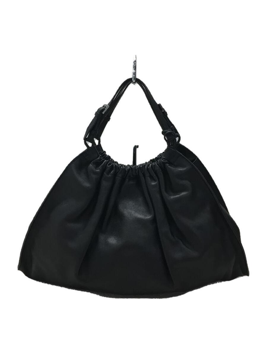 GUCCI◇ハンドバッグ/レザー/BLK/76554・002058-