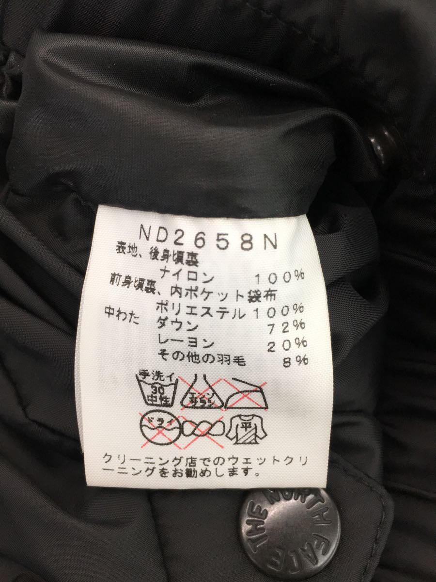 THE NORTH FACE◆ダウンジャケット/M/ナイロン/BLK/ND2658N