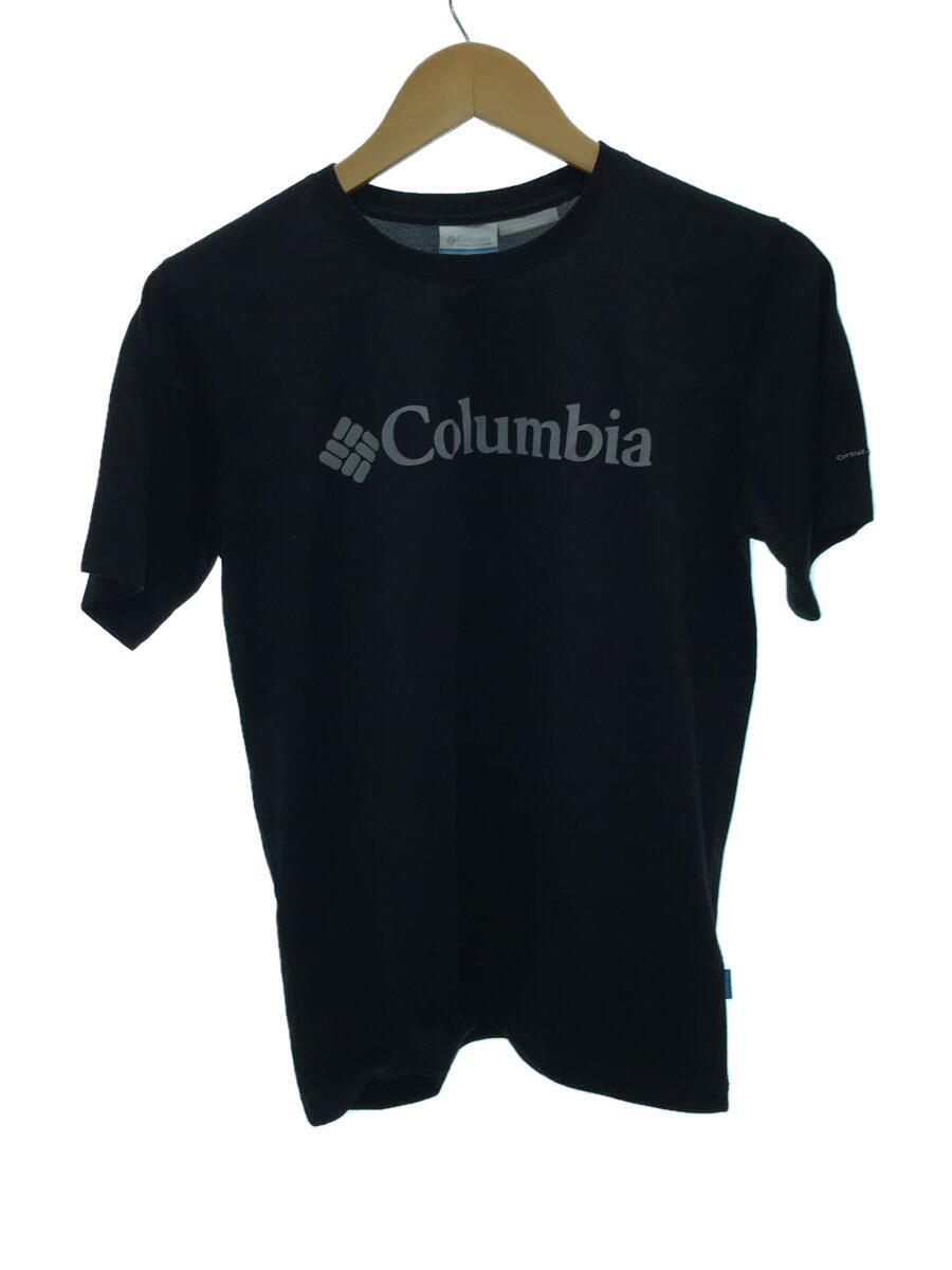 Columbia◆Tシャツ/S/ポリエステル/BLK/PM1227_画像1