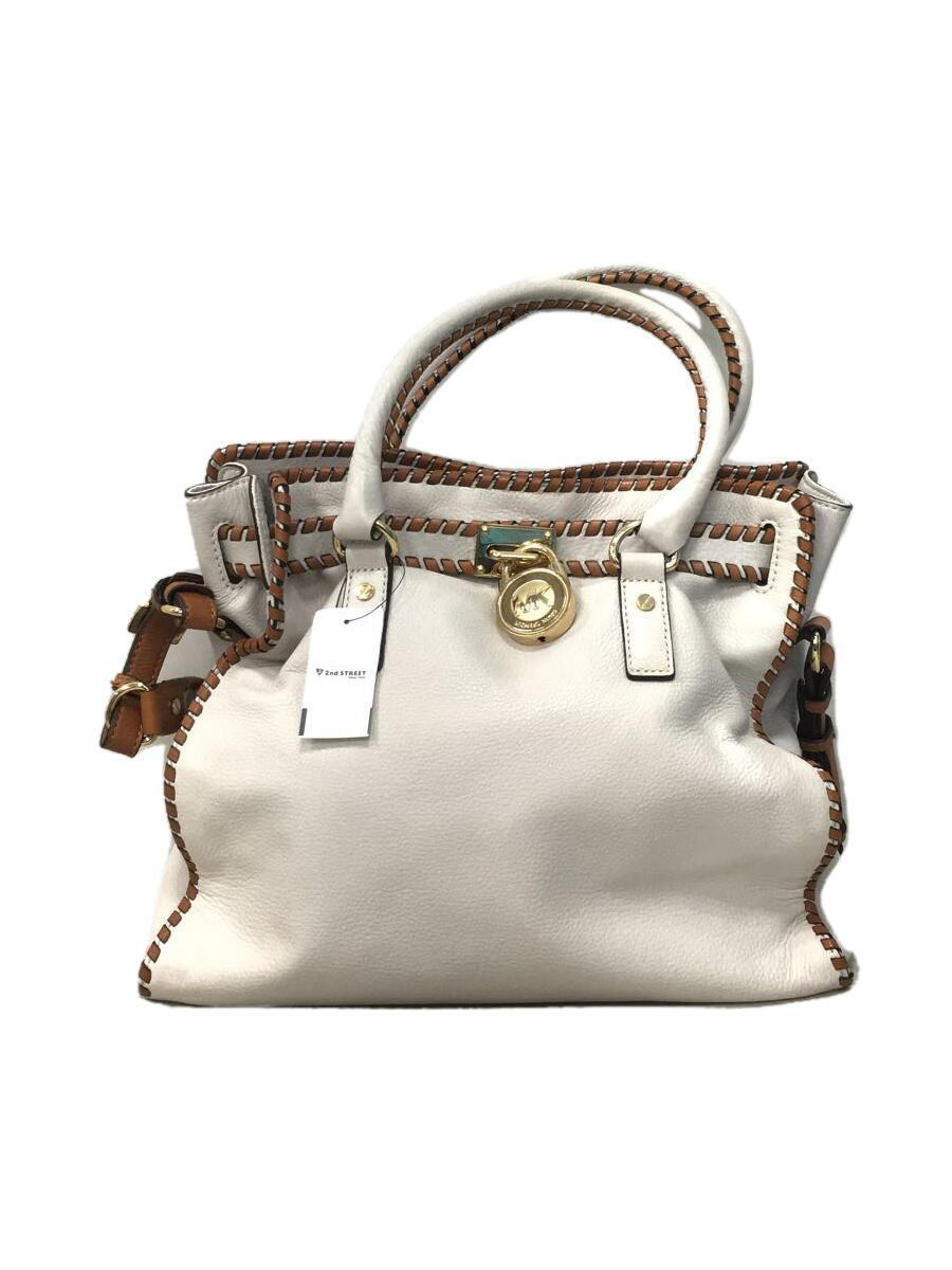 新発売】 MICHAEL KORS◇マイケルコース/トートバッグ/レザー/ベージュ