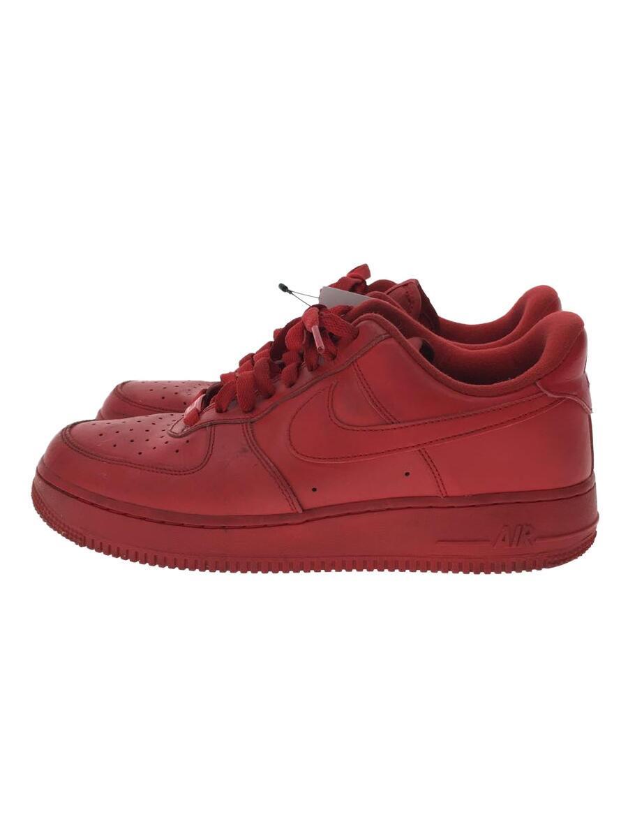 NIKE◆AIR FORCE 1 07 LV8 1_エアフォース 1 07 LV8 1/26cm/RED/レザー_画像1