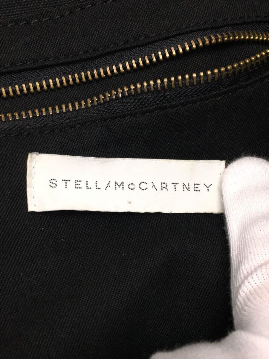 STELLAMcCARTNEY◆トートバッグ/キャンバス/BLK/スレ有_画像5