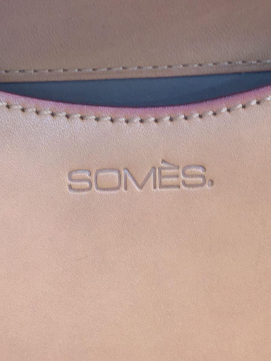 SOMES SADDLE◆ドレッサージュ/サドルショルダーバッグ/ショルダーバッグ/レザー/キャメル_画像5