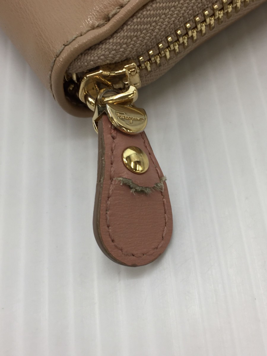 Salvatore Ferragamo◆長財布/PVC/BEG/レディース/JP-22 C843_画像6