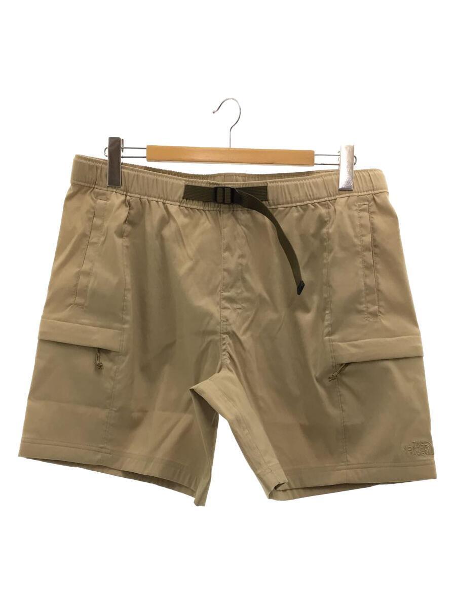 THE NORTH FACE◆CLASS V BELTED SHORT/L/ナイロン/BEG/NF0A55V8ZDL//タグ付_画像1