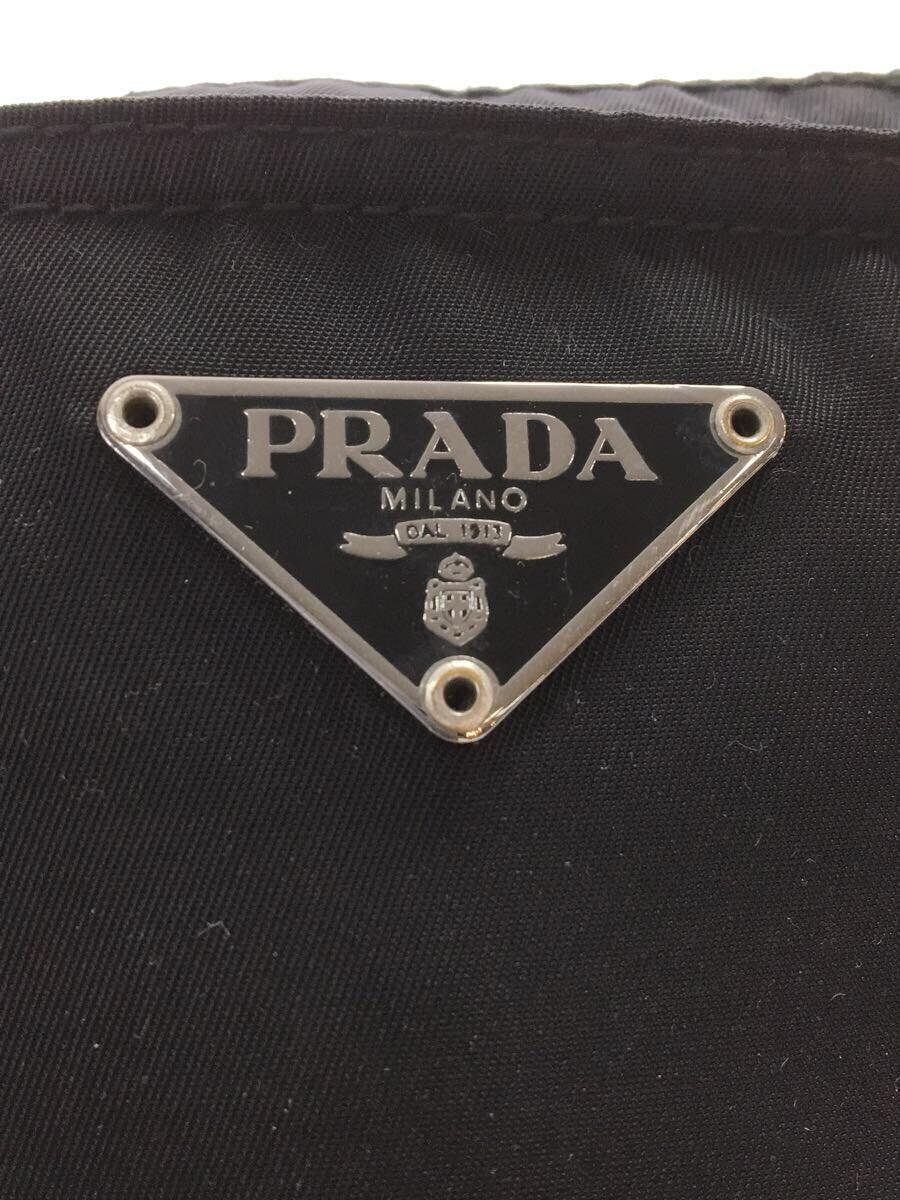 PRADA◆PRADA プラダ/三角タグ/サコッシュ/ショルダーバッグ/ナイロン/BLK_画像5