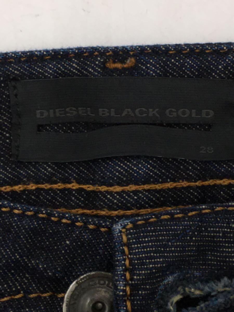 DIESEL BLACKGOLD◆ボトム/28/コットン/BLU/無地_画像4