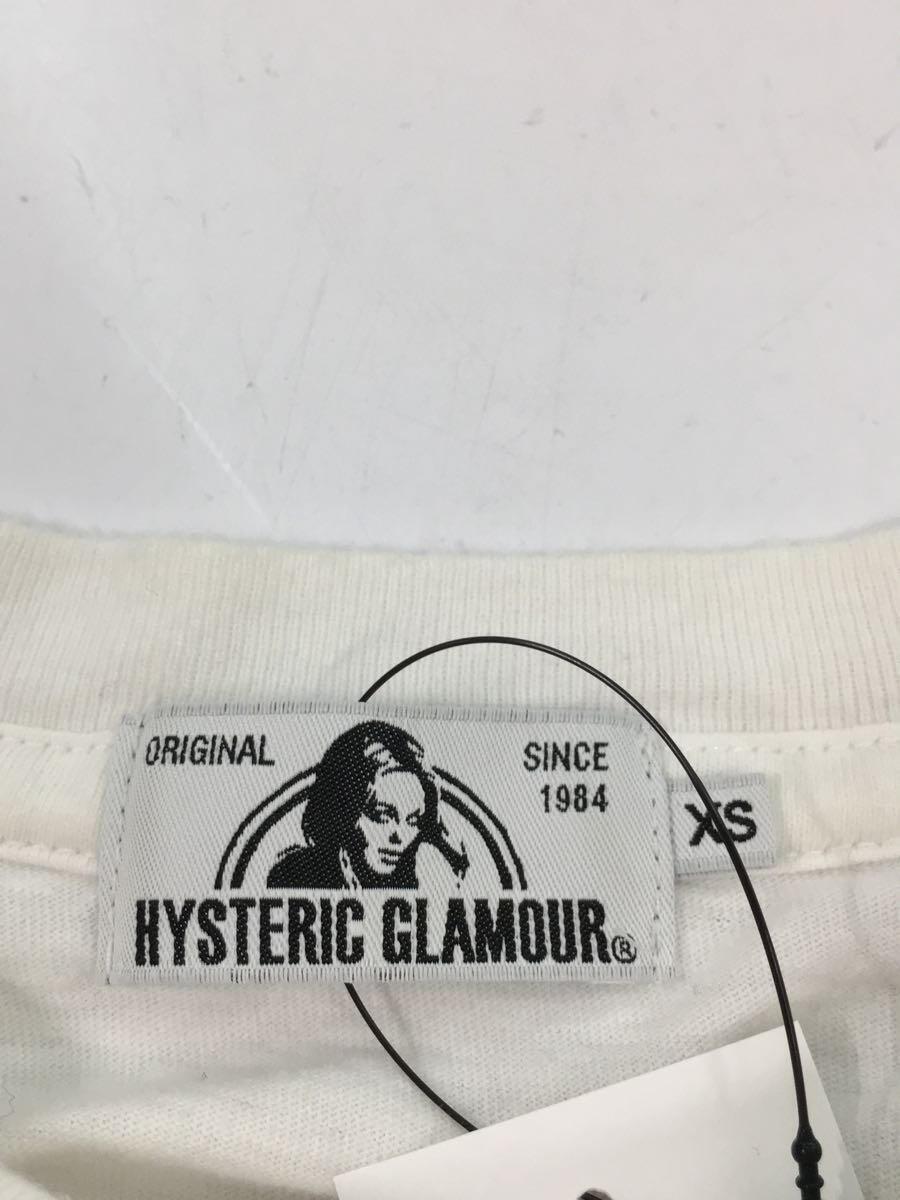 HYSTERIC GLAMOUR◆Tシャツ/XS/コットン/WHT/0217CT33_画像3