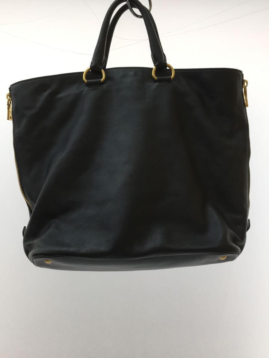 メーカー公式ショップ】 PRADA◇トートバッグ/2WAY/レザー/牛革/ソフト