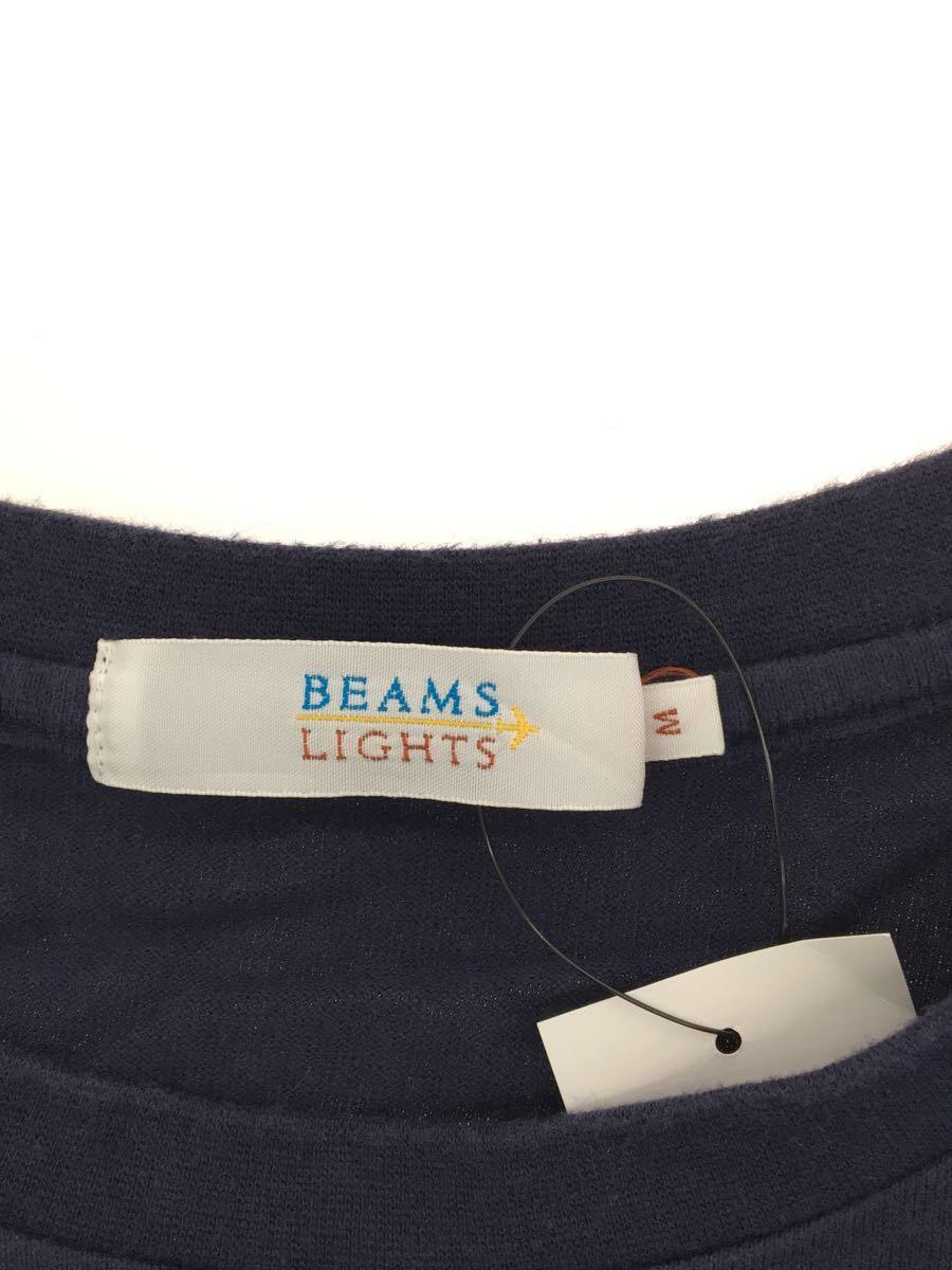 BEAMS Lights◆Tシャツ/M/コットン/NVY/51-04-0268-012_画像3