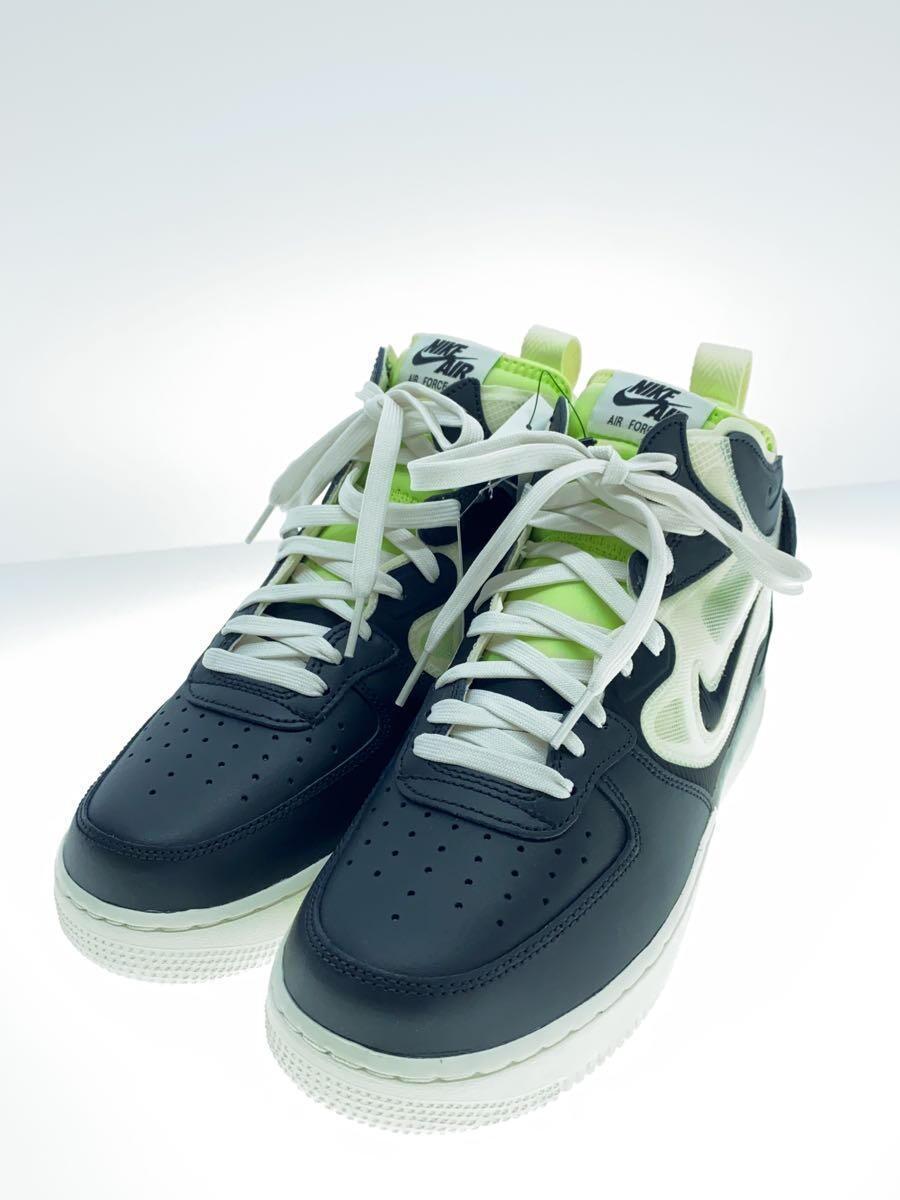 NIKE◆ハイカットスニーカー/26.5cm/ブラック/DQ1872-100/AIR FORCE 1 MID REACT/_画像2