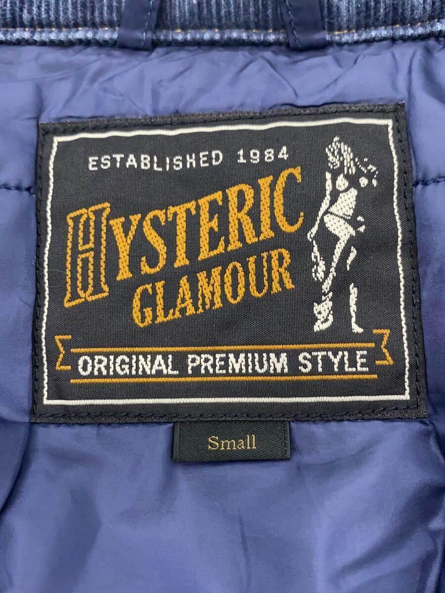 HYSTERIC GLAMOUR◆デニムジャケット/S/デニム/IDG/無地/0253AB07/プリマロフト/中綿_画像3