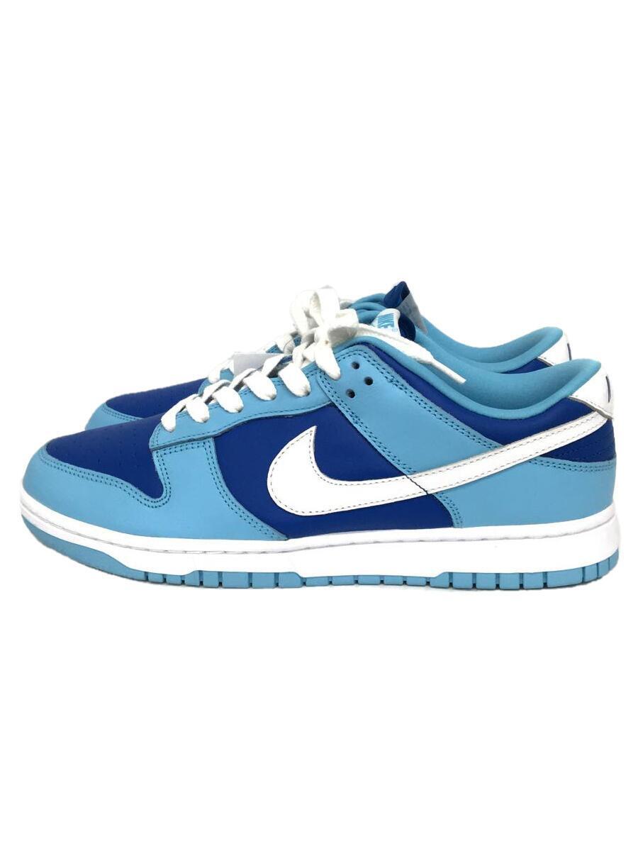 NIKE◆DUNK LOW RETRO QS_ダンク ロー レトロ クイックスタイル/27.5cm/BLU