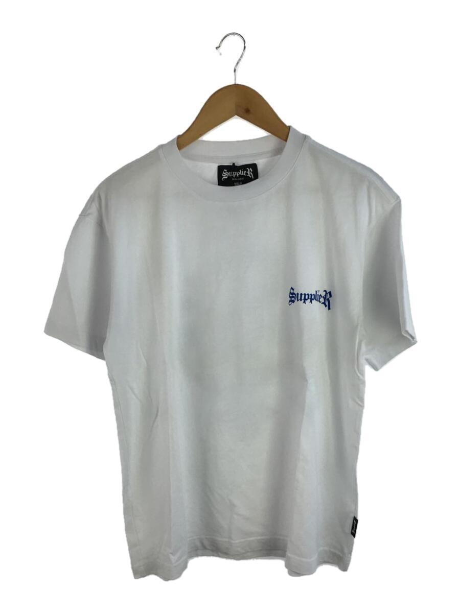 SUPPLIER◆Tシャツ/M/コットン/ホワイト