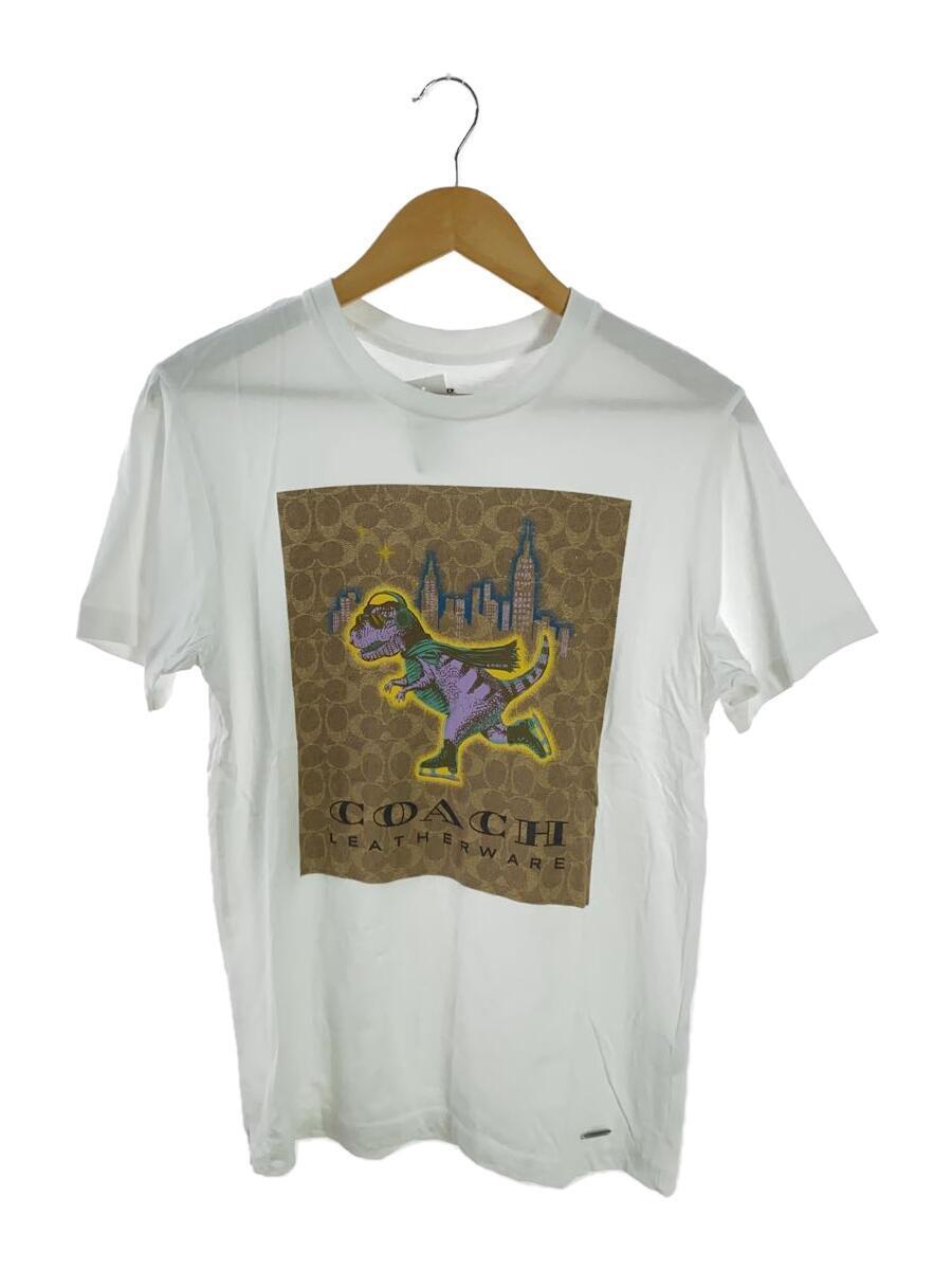 COACH◆REXY/レキシー/Tシャツ/XS/コットン/ホワイト/C1952