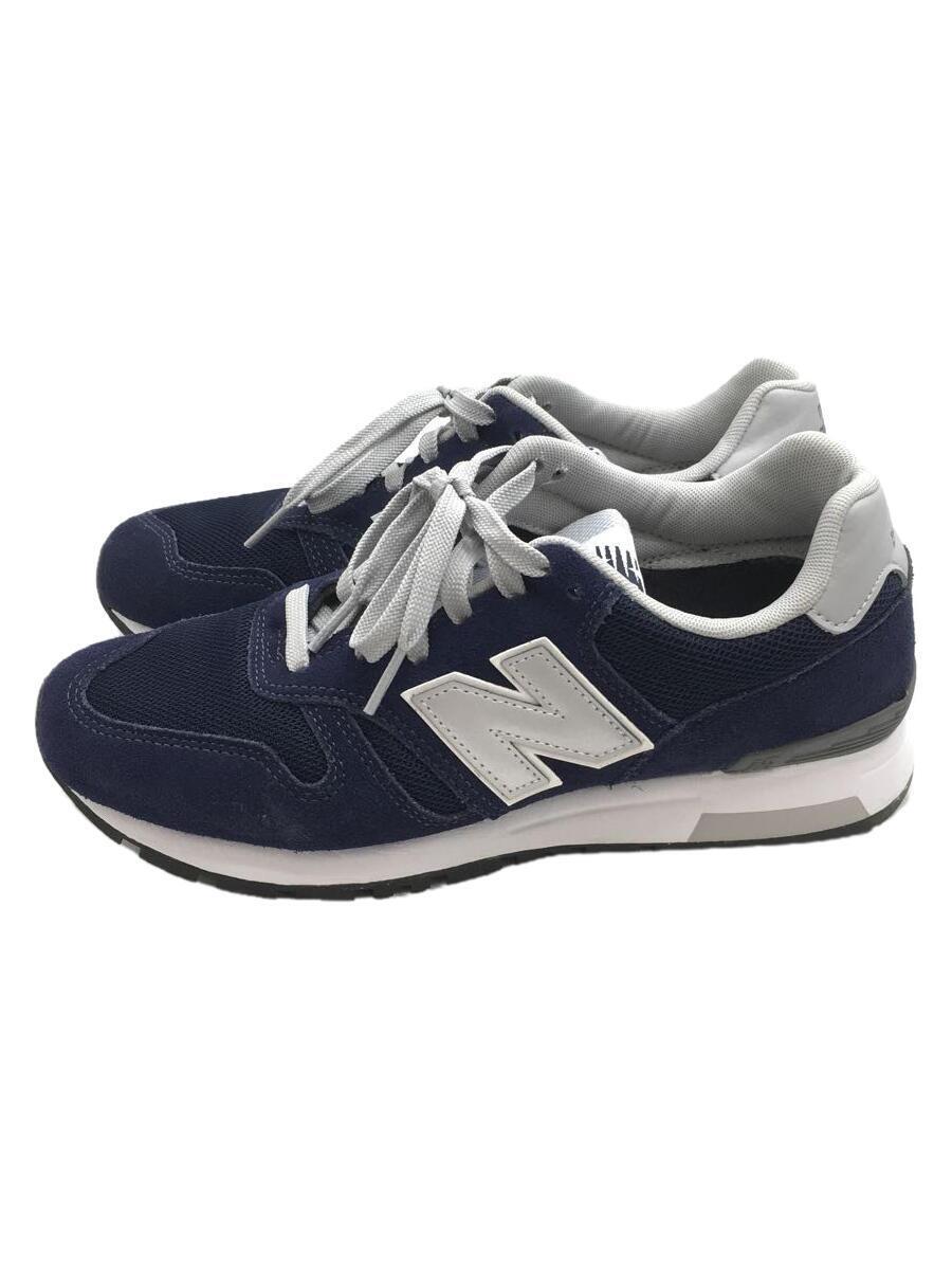 NEW BALANCE◆ローカットスニーカー/26cm/NVY/ml565en1