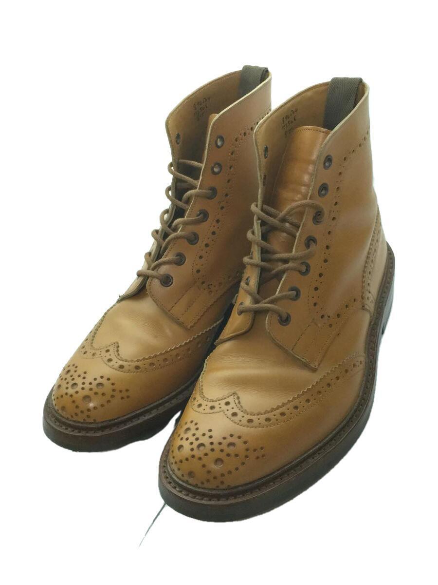 Tricker’s◆レースアップブーツ/UK8/CML/レザー/M2508/MALTON COUNTRY BOOT_画像2