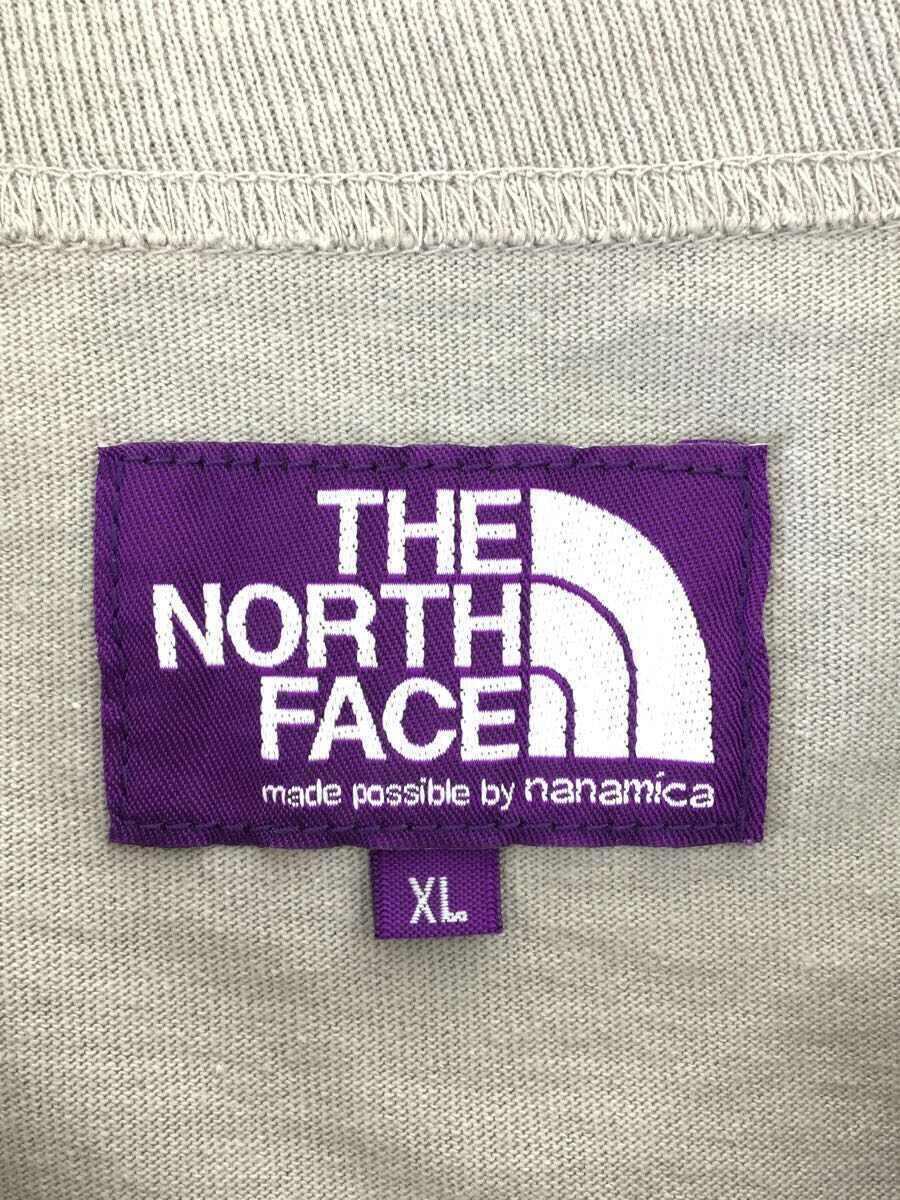 THE NORTH FACE PURPLE LABEL◆7oz H/S PocketT-shirts/Tシャツ/XL/コットン/GRY/NT3315N_画像3