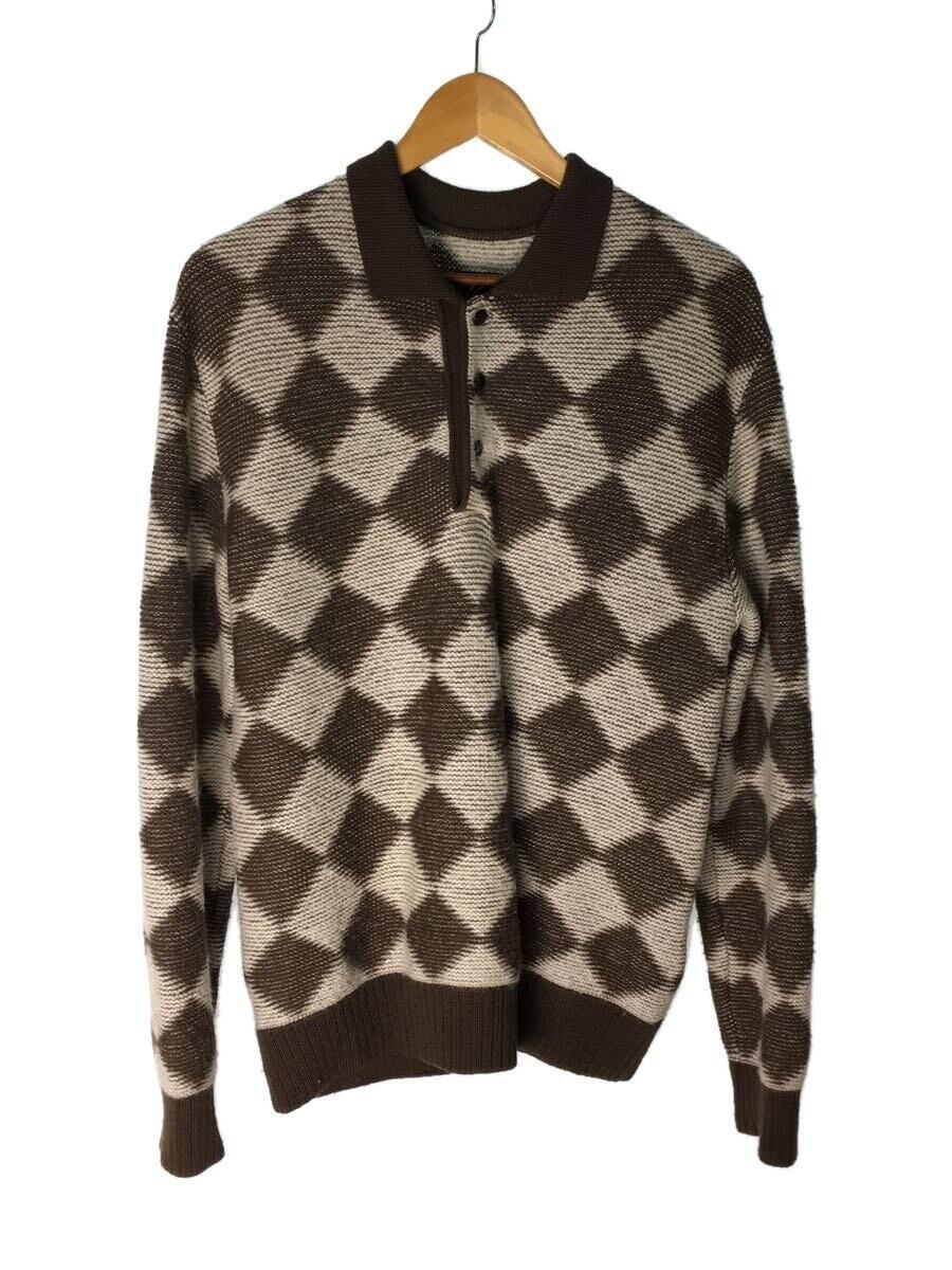 Needles◆セーター(厚手)/S/ウール/HM275/Polo Sweater/Checkered