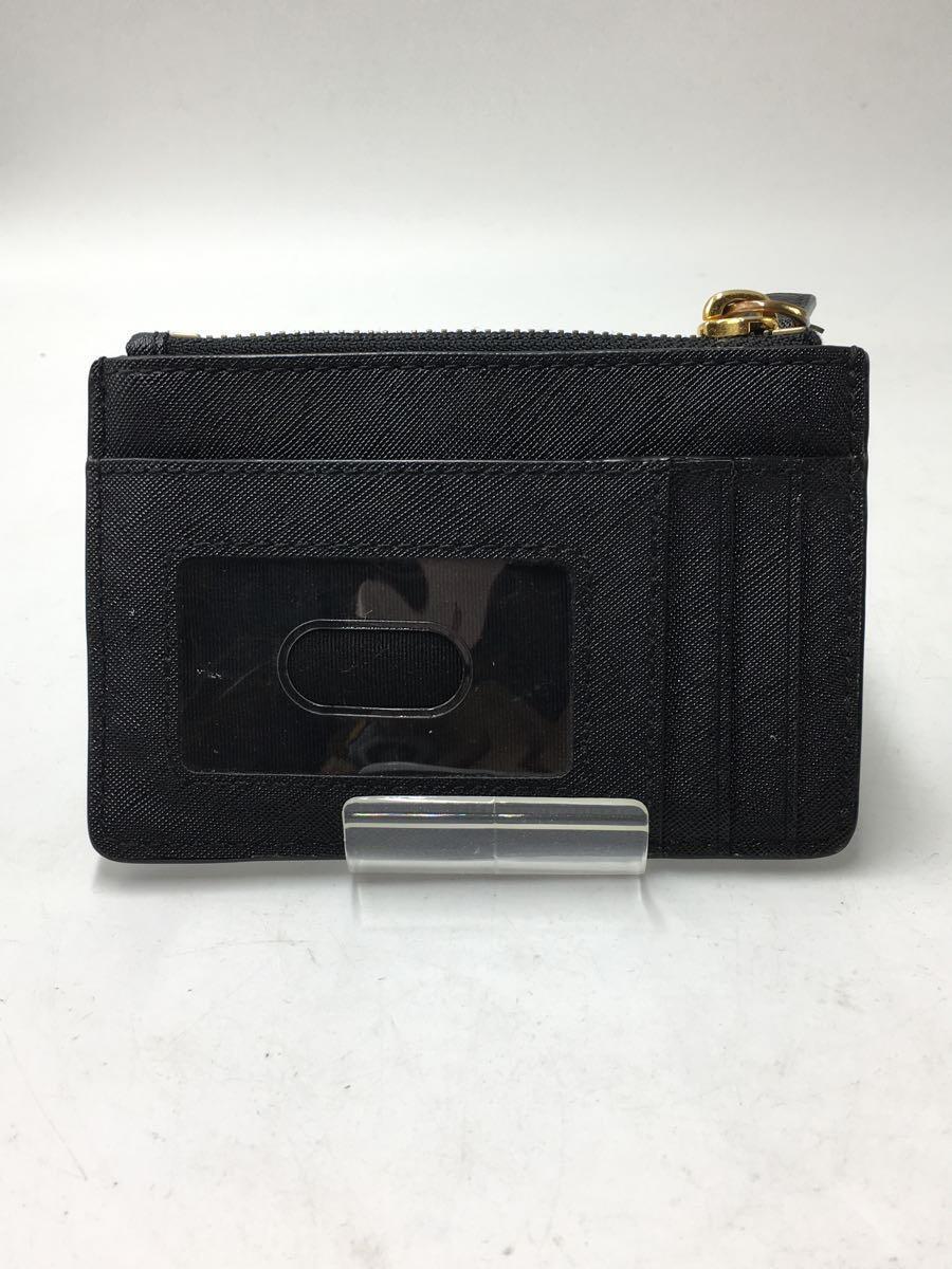 MARC JACOBS◆コインケース/レザー/BLK/無地/レディース_画像2