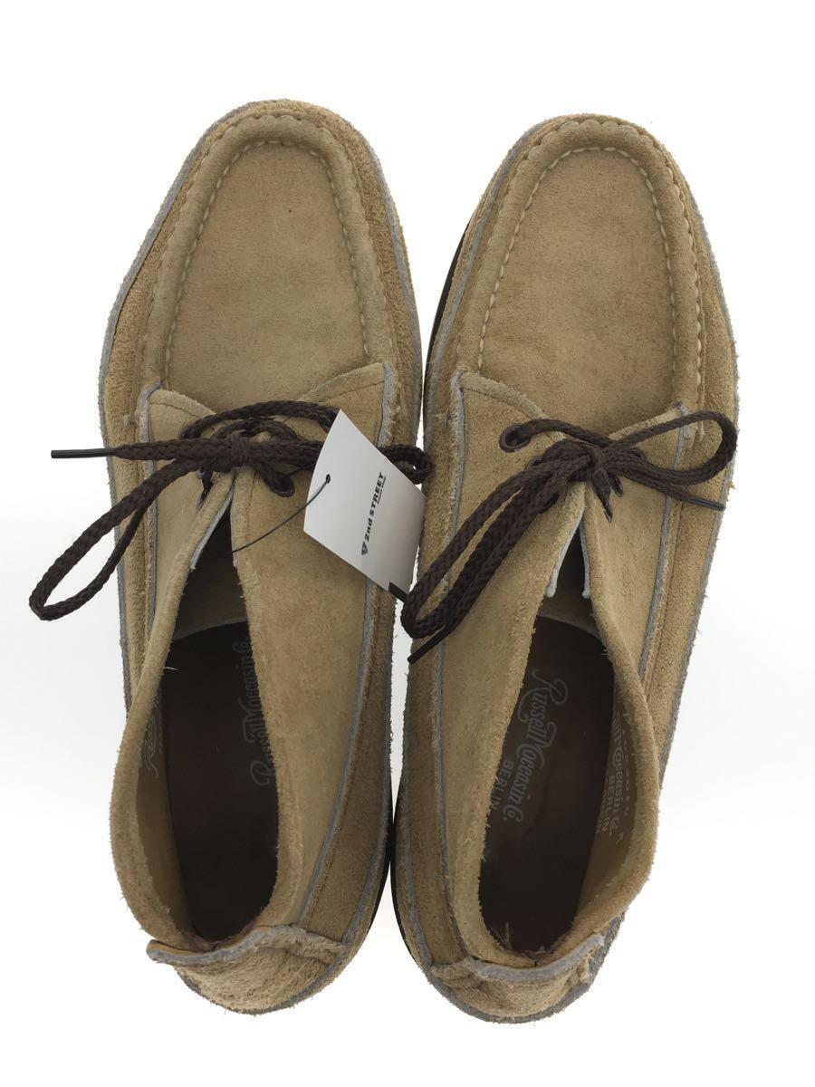 Russell Moccasin◆チャッカブーツ/US8/KHK/スウェード/1023014/Sporting Clays Chukka_画像3