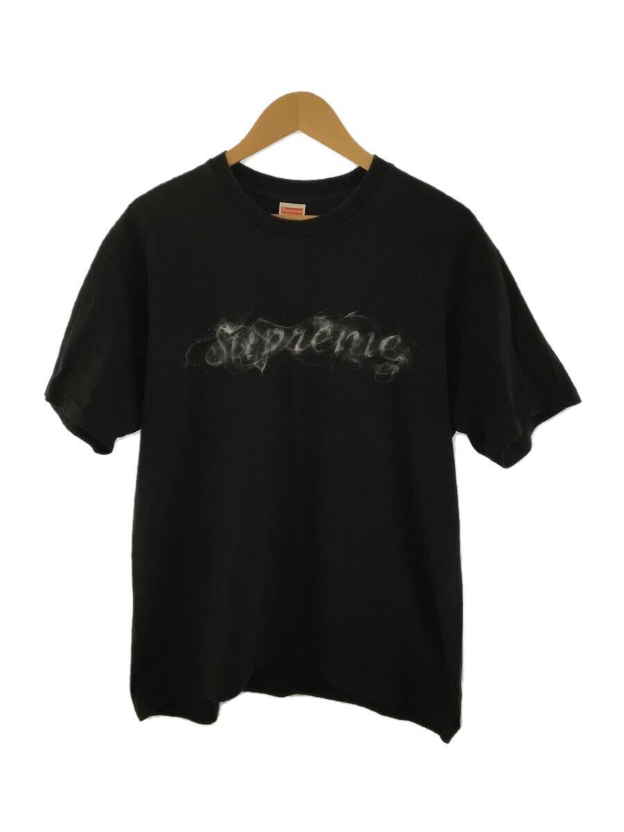 Supreme◆19AW/Smoke Tee/Tシャツ/M/コットン/BLK/黒