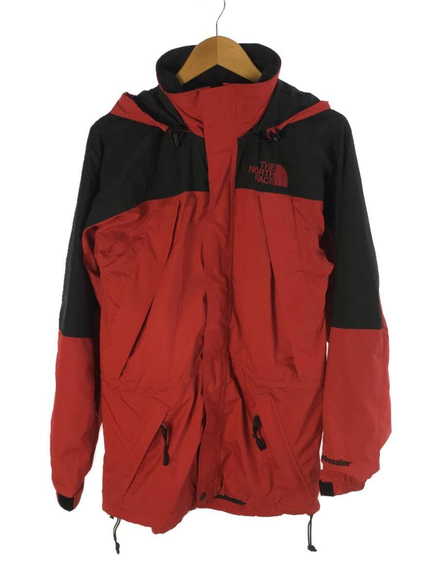 THE NORTH FACE◆90S/マウンテンガイドジャケット/HydroSeal ハイドロシール/S/ポリエステル/RED/88106