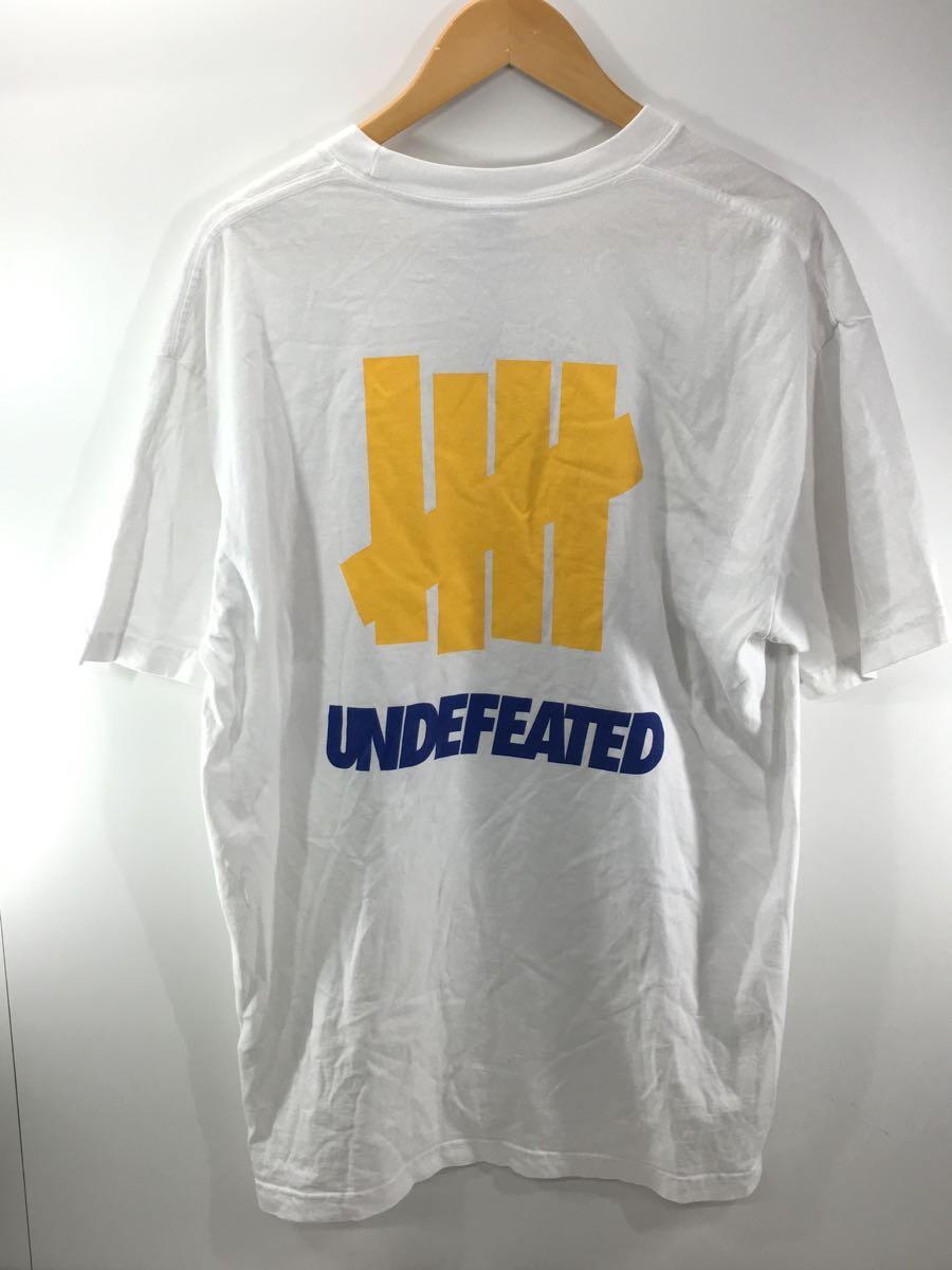 UNDEFEATED◆Tシャツ/L/コットン/WHT_画像2