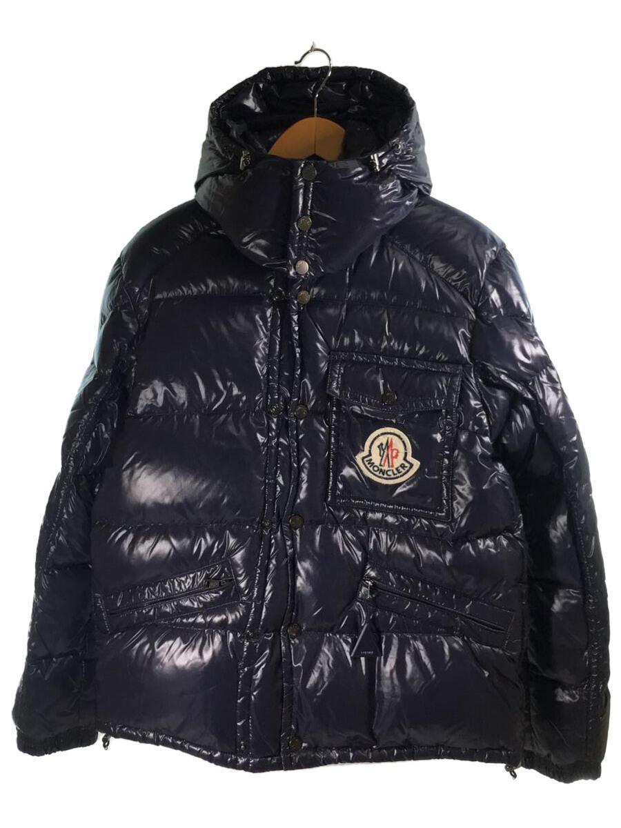 競売 MONCLER◇ダウンジャケット/2/ナイロン/NVY/41303/60/68950 M