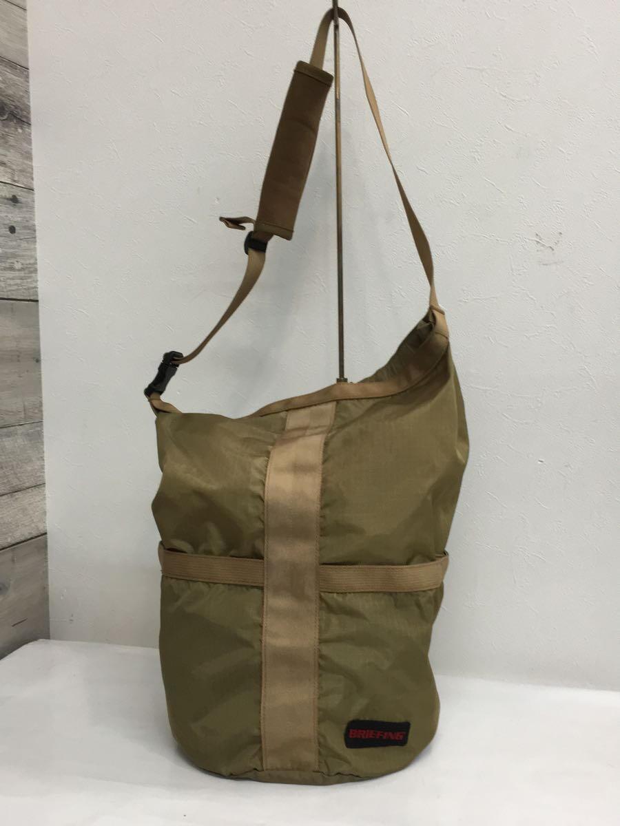 BRIEFING* bag / nylon /KHK/ plain / bucket bag 