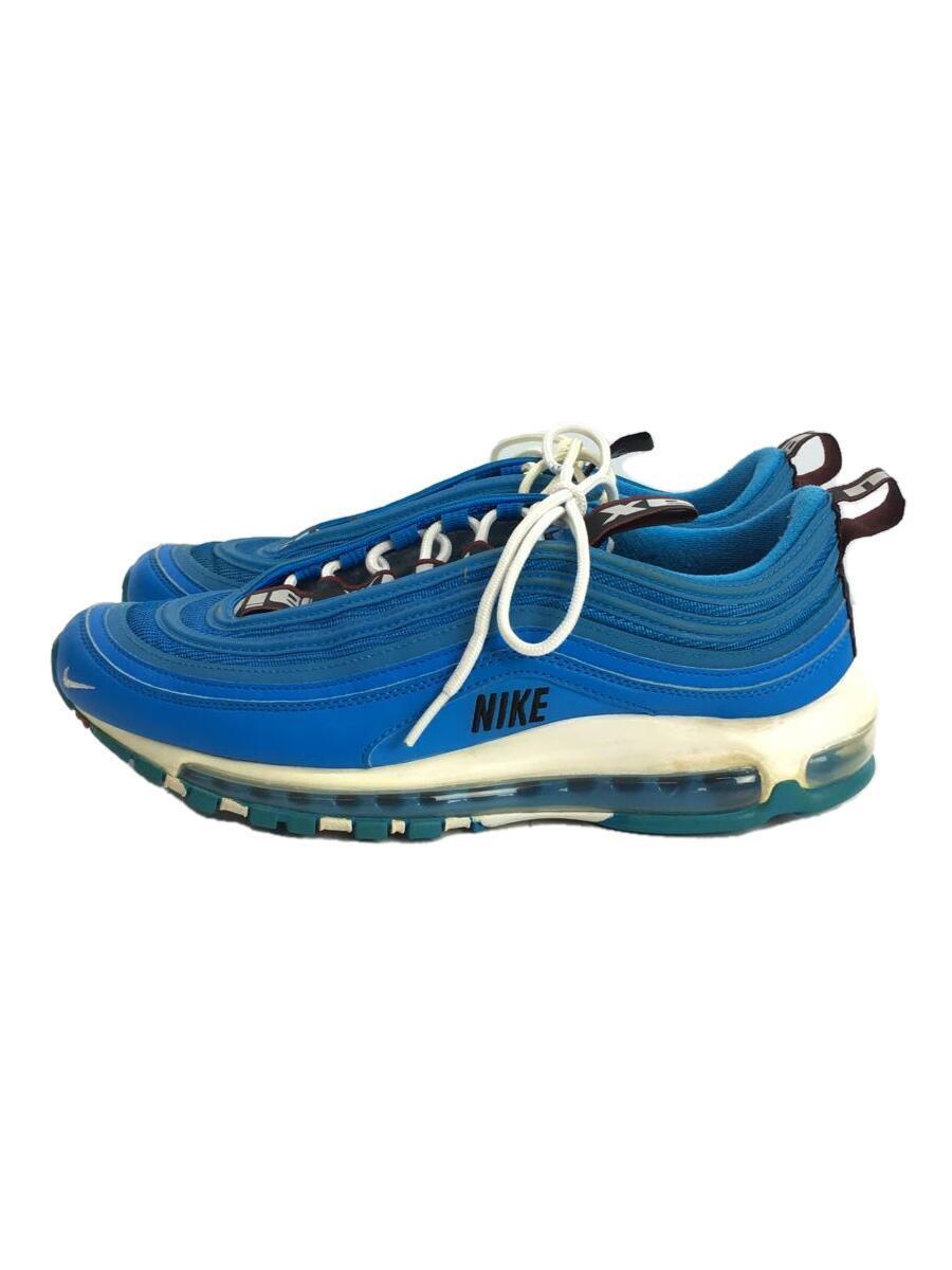 NIKE◆AIR MAX 97 PREMIUM/エアマックスプレミアム/ブルー/312834-401/27cm/ナイキ_画像1