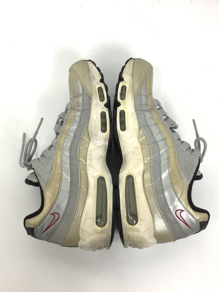 NIKE◆AIR MAX 95 PREMIUM QS/エアマックスプレミアム/グレー/918359-001/28cm/GRY_画像8