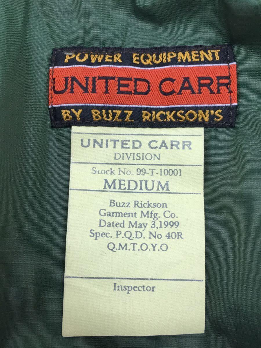 UNITED CARR◆BY BUZZ RICKSONS/フライトジャケット/M/99-T-10001_画像3