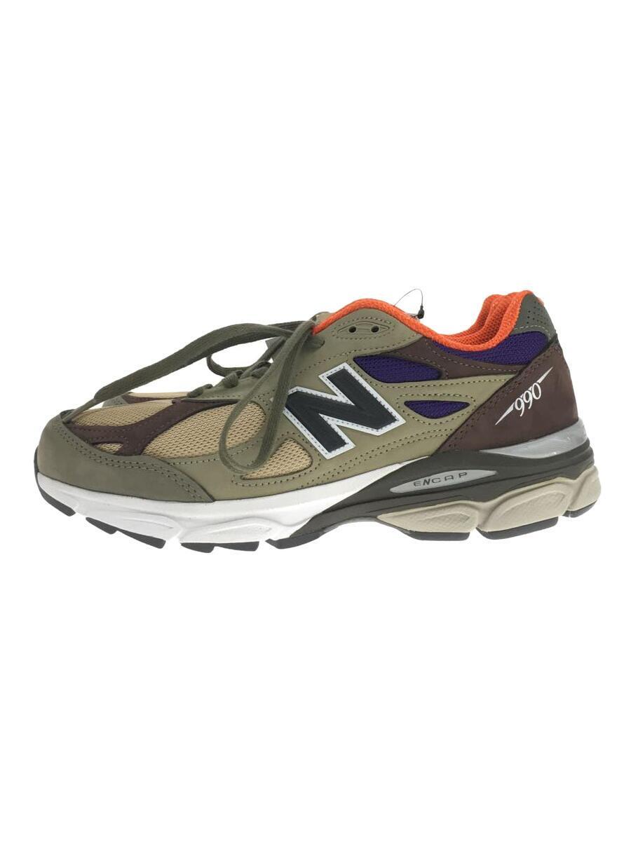 NEW BALANCE◆M990V3 BY TEDDY SANTIS/27cm/マルチカラー/ポリエステル/M990BT3