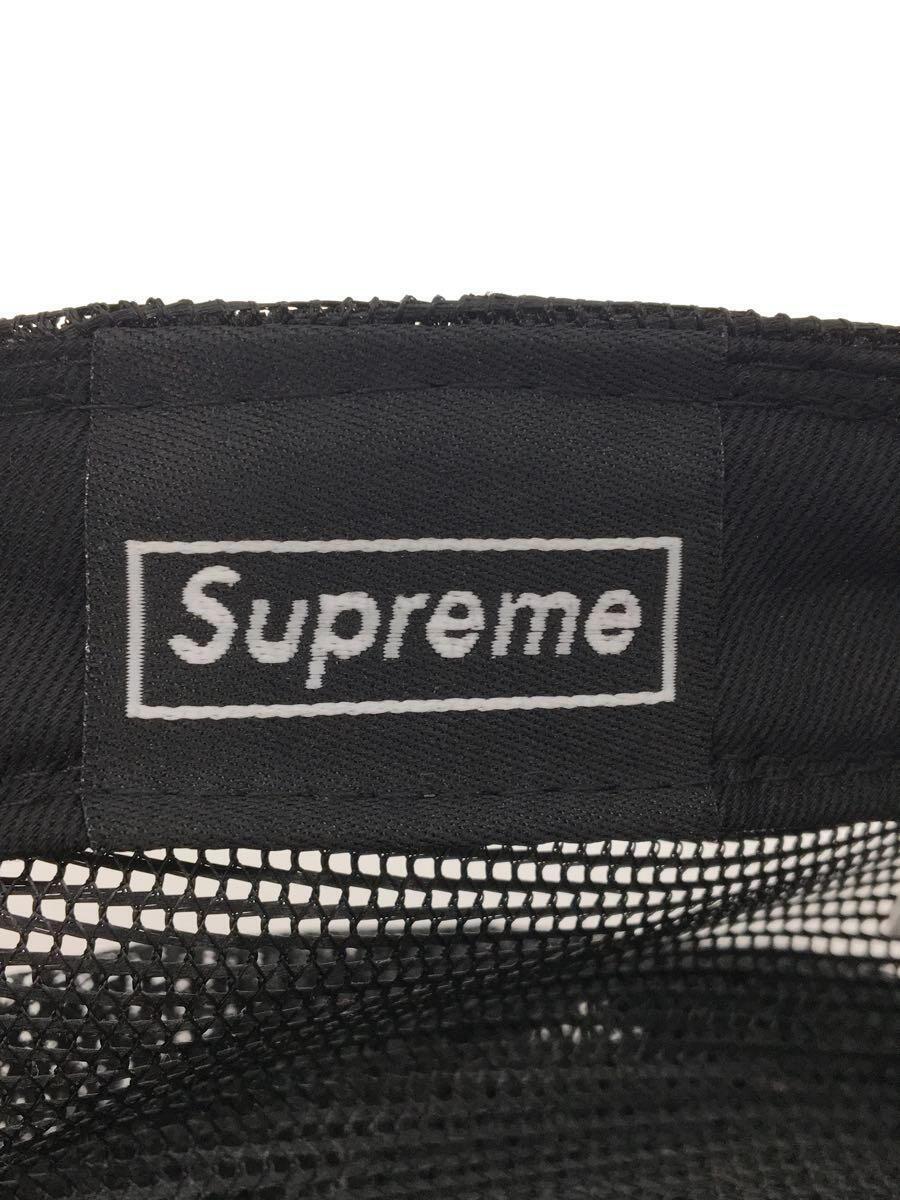 Supreme◆22ss/Box Logo Mesh/メッシュキャップ/7 5/8/ポリエステル/ブラック_画像5