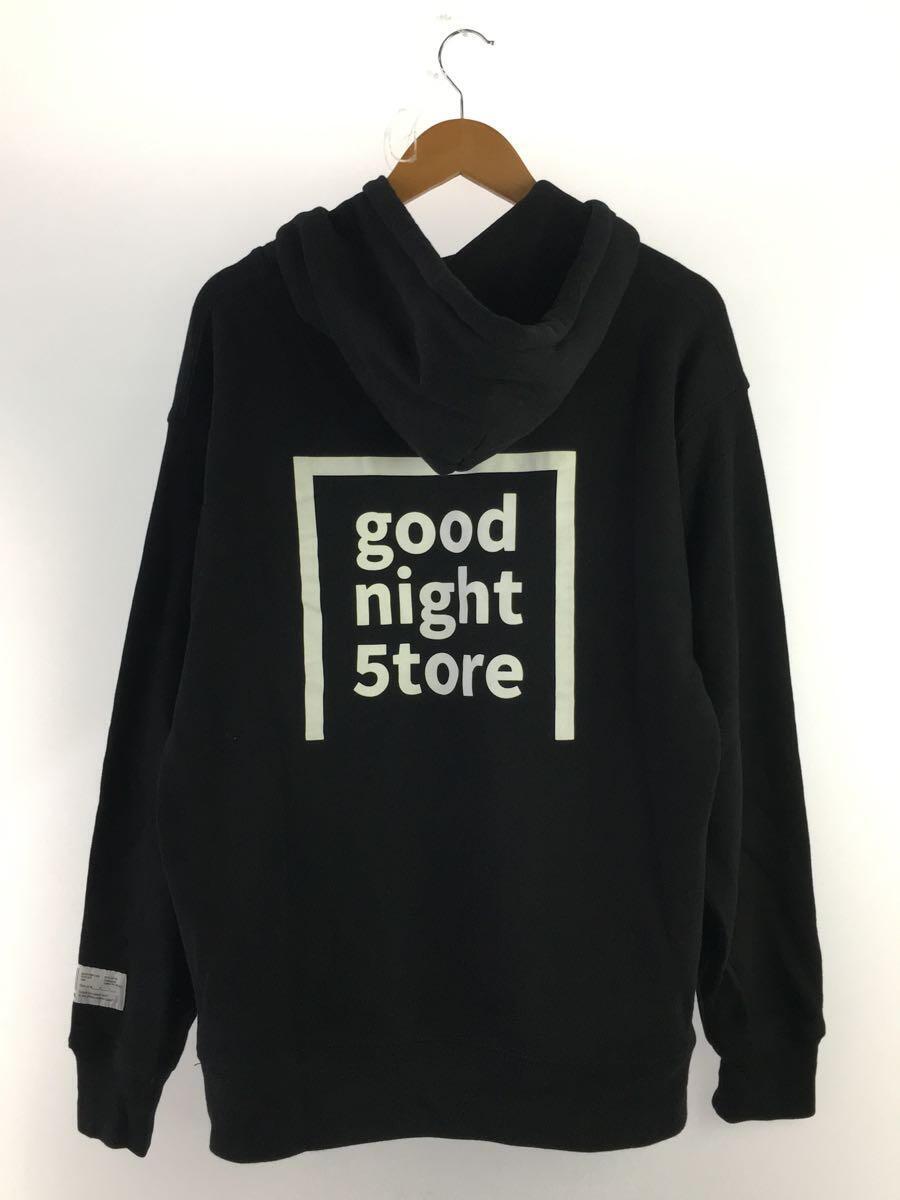 5％OFF】 good night 5tore/パーカー/XL/コットン/BLK/GN330 XLサイズ