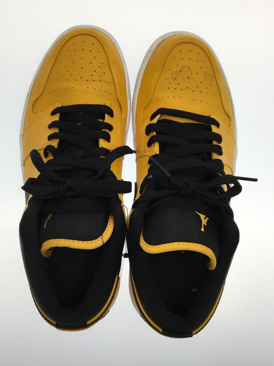 NIKE◆AIR JORDAN 1 LOW/ローカットスニーカー/US8.5/YLW/553558-700_画像3