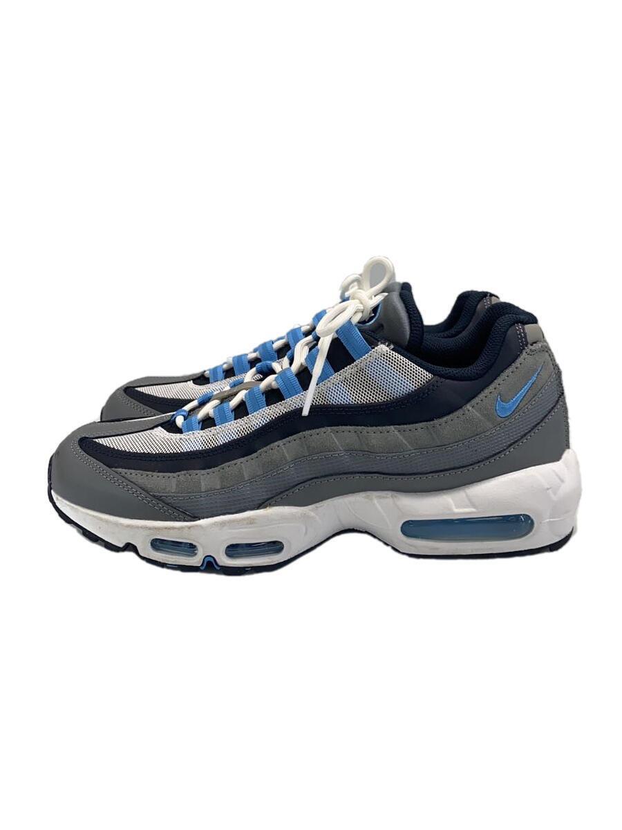 NIKE◆AirMax95 Cool Gray/ローカットスニーカー/スウェード/DM0011-003