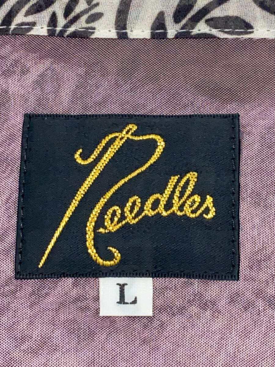 超目玉枠】 Needles◇22SS/C.O.B. Chiffon/L/ホワイト/総柄/KP082