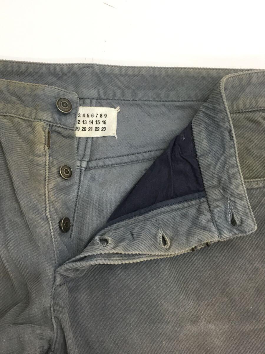 Maison Martin Margiela◆ボトム/50/コットン/BLU