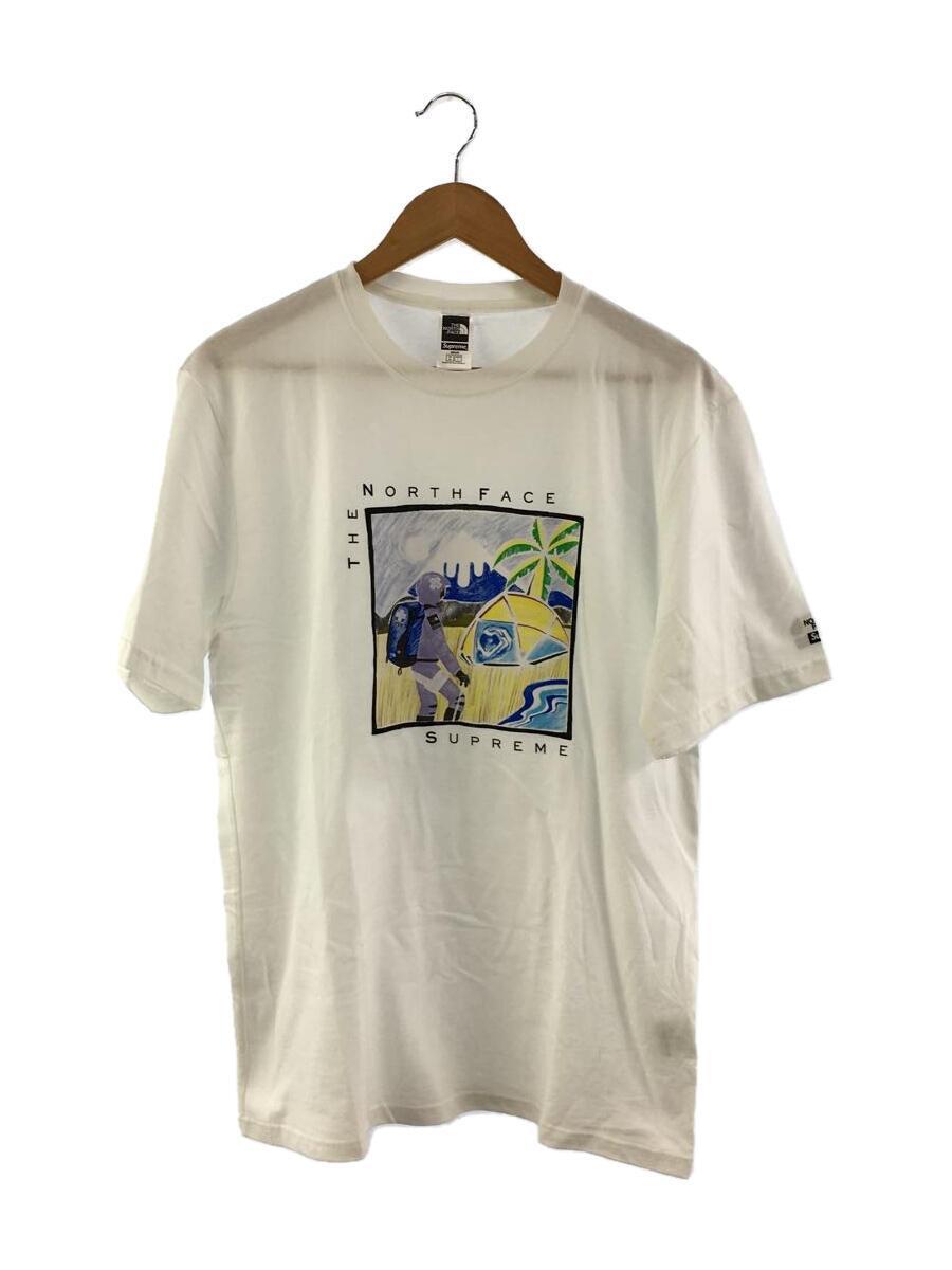 THE NORTH FACE◆22SS RC Sketch S/S Top Tシャツ L コットン WHT NT022031