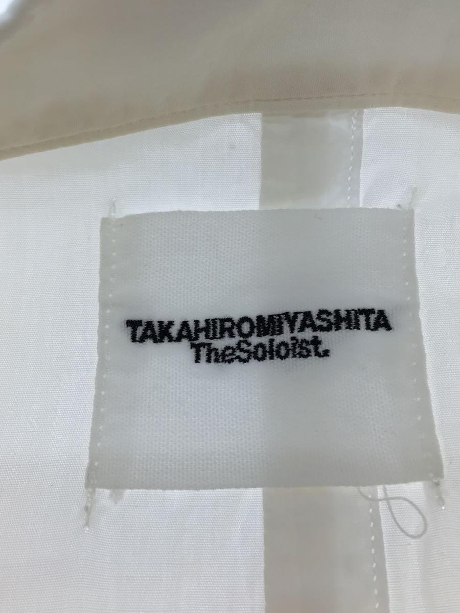 TAKAHIROMIYASHITA TheSoloist.◆長袖シャツ/46/コットン/WHT/無地/sg.0169_画像3