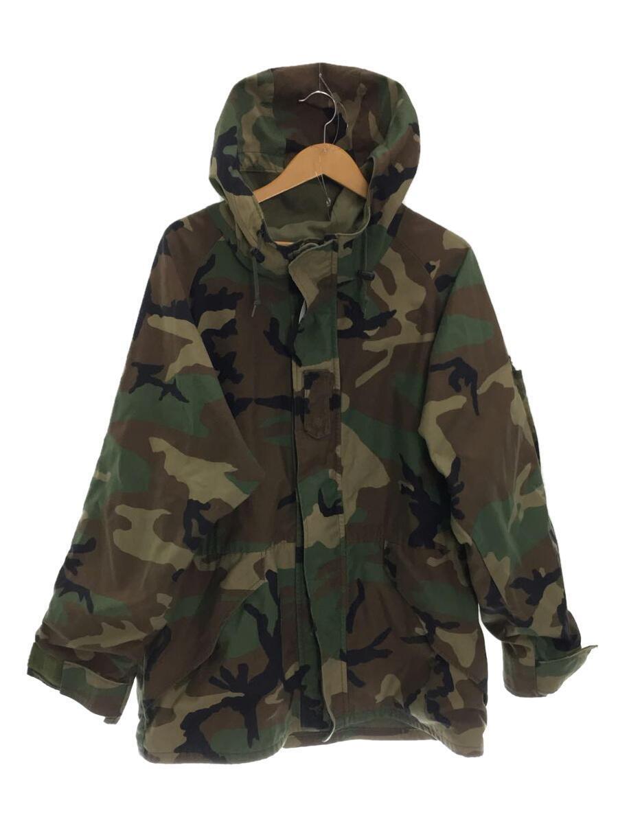 ALPHA INDUSTRIES◆COLD WEATHER PARKA/ミリタリージャケット/L/カモフラ/8415-01-228-1319