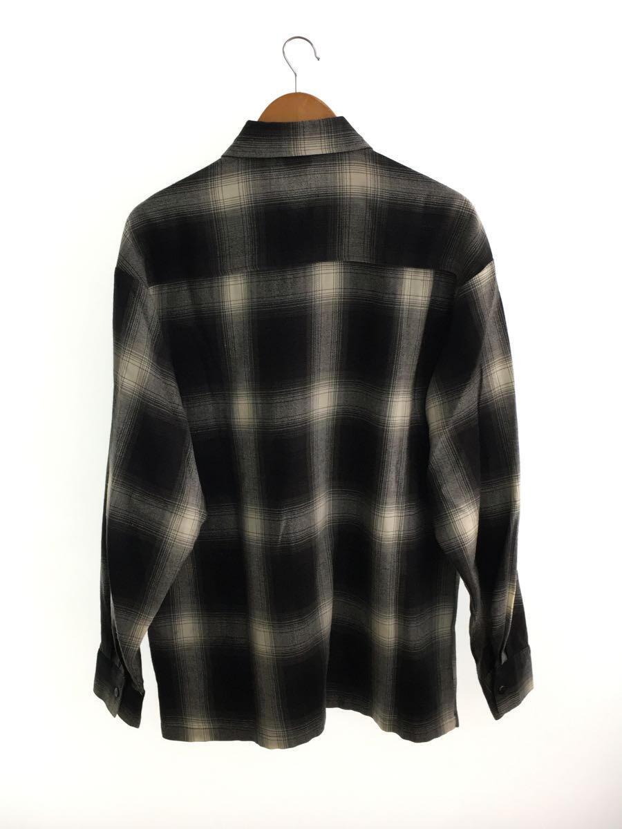 正規品販売! CalTop◇長袖シャツ/M/アクリル/マルチカラー/オンブレCK