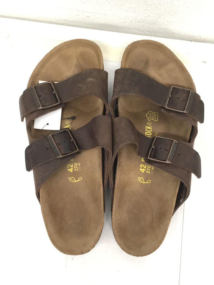 BIRKENSTOCK◆arizona/サンダル/27cm/ブラウン/120552001_画像3