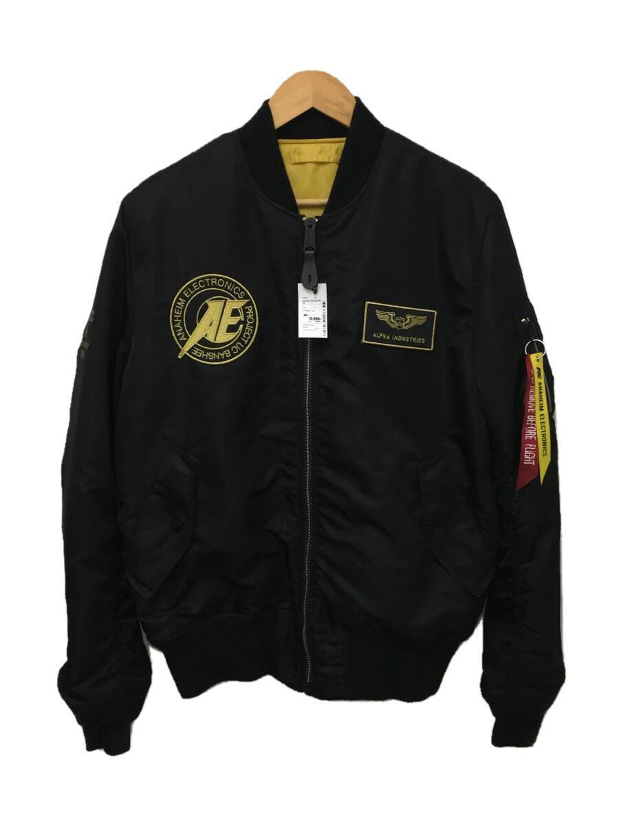 本物保証】 ALPHA INDUSTRIES◇フライトジャケット/L/ナイロン/GRY L