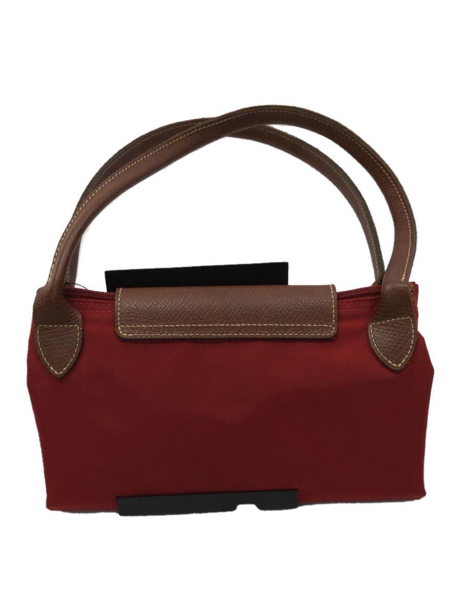 税込) LONGCHAMP◇トートバッグ/-/RED/無地/1130306 その他