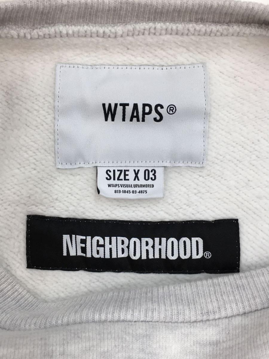 WTAPS◆NEIGHBORHOOD RIPPER CREW NECK / SWEATSHIRT/192atnhd-csm02s_画像3